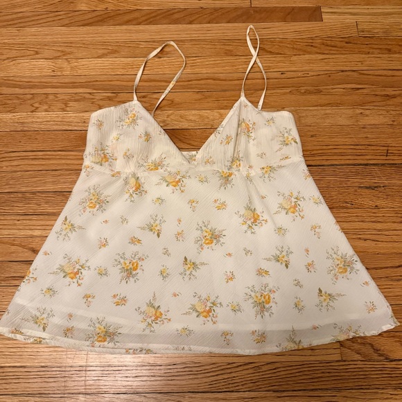 Polo Ralph Lauren Tops - Vintage 90s Polo Ralph Lauren Floral Silk Blend Tank Small